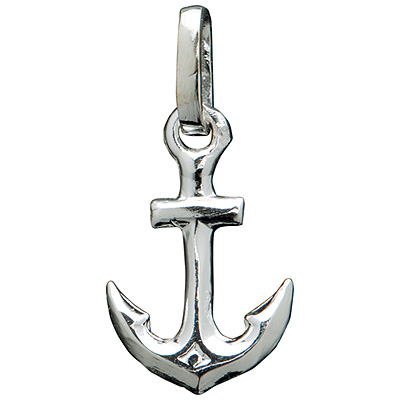 Pendentif Ancre Marine