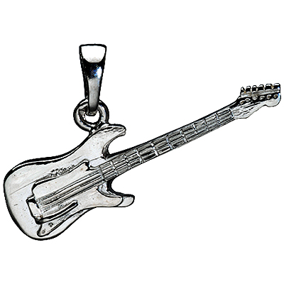 Pendentif Guitare Electrique