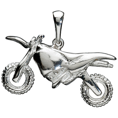 Pendentif Moto Trial