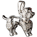 Pendentif Chien Caniche