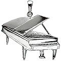 Pendentif Piano