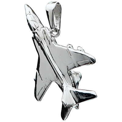 Pendentif Avion De Chasse 