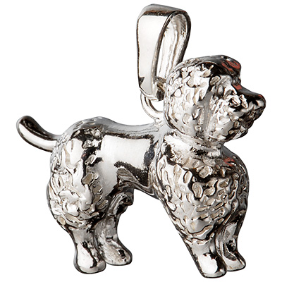 Pendentif Chien Caniche 