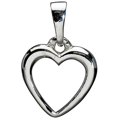 Pendentif Coeur Evidé 