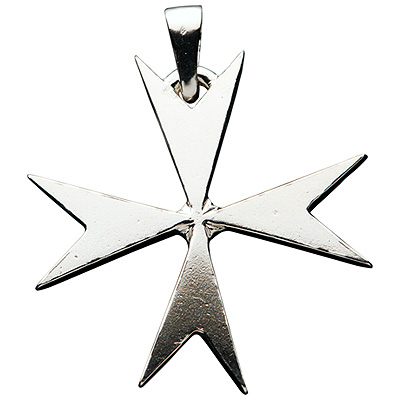 Pendentif Croix De Malte 