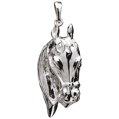 Pendentif Grande Tête De Cheval 