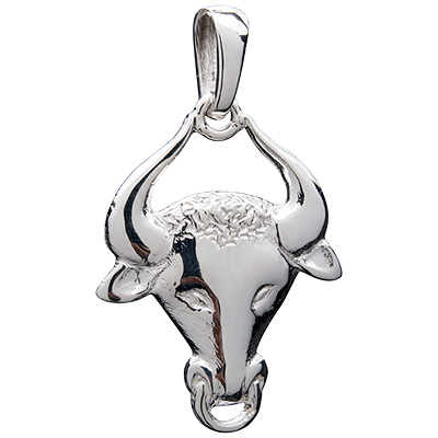 Pendentif Zodiaque Taureau 